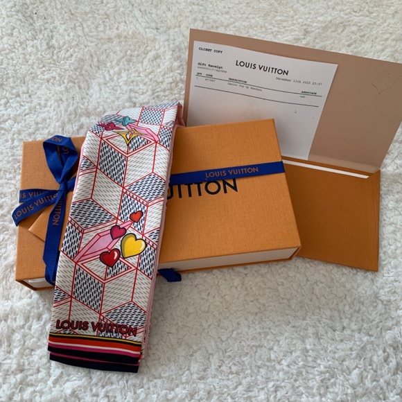 NEW LOUIS VUITTON DAMIER POP UP BANDEAU - M77697 - Picture 11 of 14